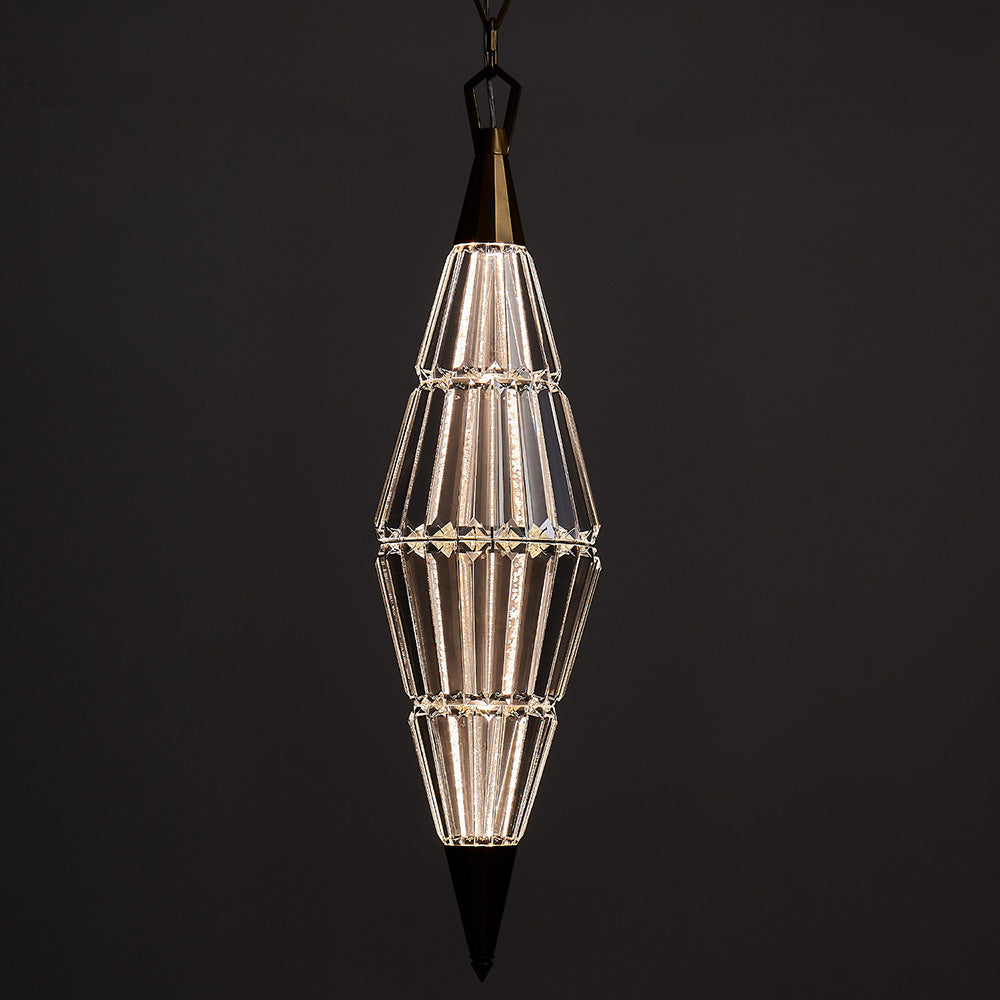 Allungato LED Pendant Light in Detail.