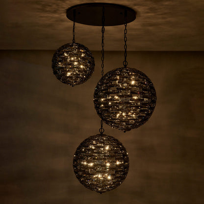 Alta Orb Multi Light Pendant Light in Detail.