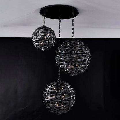 Alta Orb Multi Light Pendant Light in Detail.
