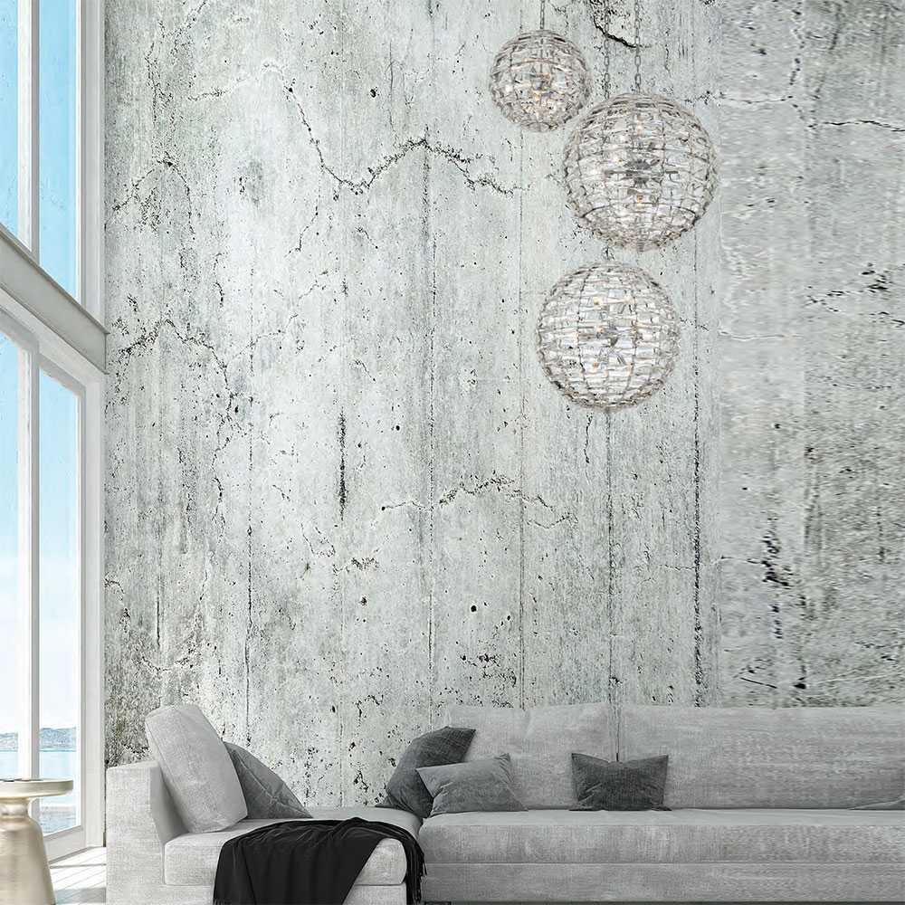 Alta Orb Multi Light Pendant Light in living room.