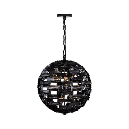 Alta Orb Pendant Light in Black Nickel (Small).