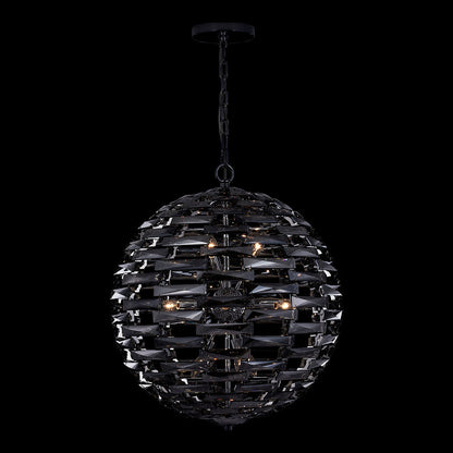 Alta Orb Pendant Light in Black Nickel (Medium).