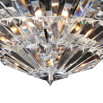 Auletta Semi Flush Mount Ceiling Light in Detail.