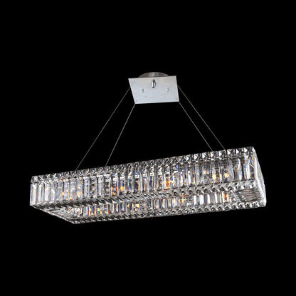 Baguette Chandelier (10-Light).