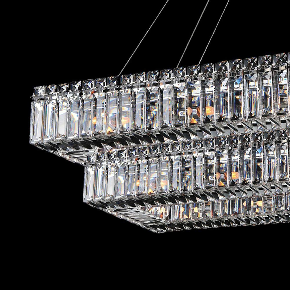 Baguette Chandelier in Detail.