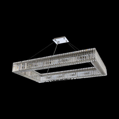 Baguette Linear Pendant Light (14-Light).