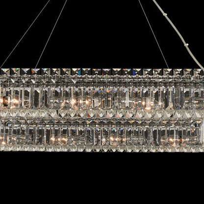 Baguette Linear Pendant Light in Detail.