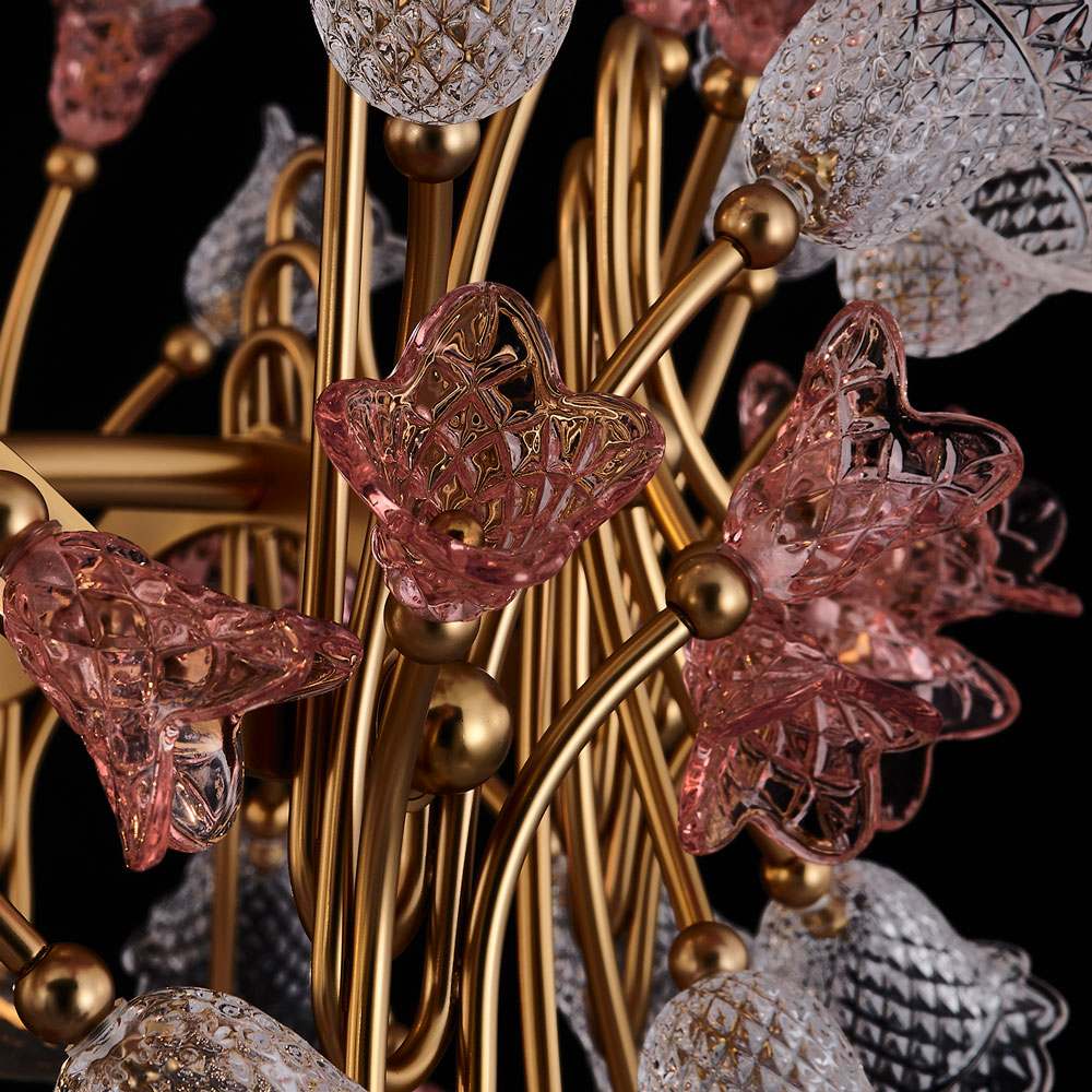 Bella Foyer Chandelier in Detail.