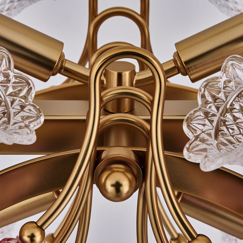 Bella Linear Pendant Light in Detail.
