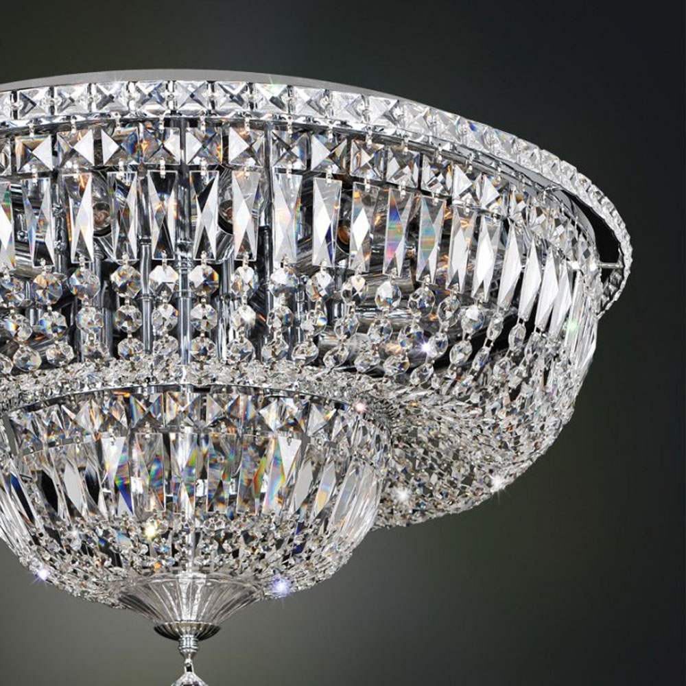Betti Flush Mount Ceiling Light in Detail.