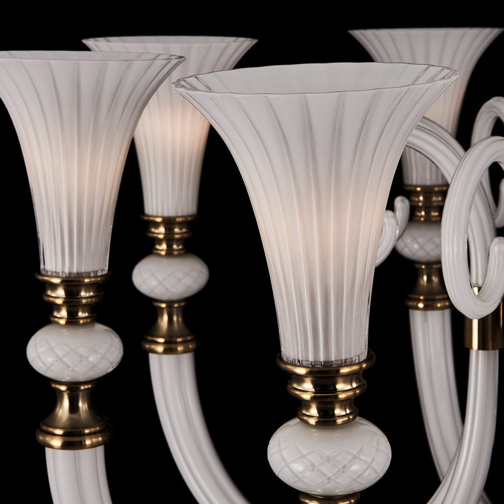 Bianca Multi Light Chandelier in Detail.