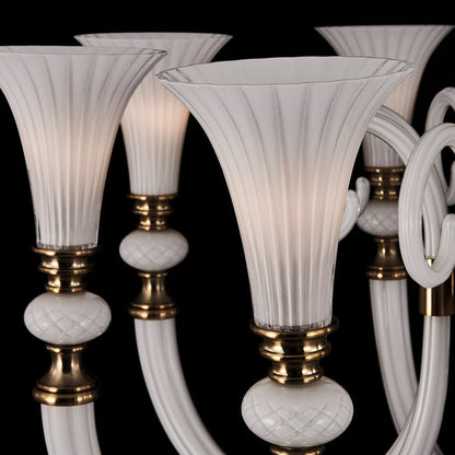 Bianca Multi Light Chandelier in Detail.