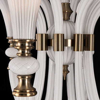 Bianca Multi Light Chandelier in Detail.