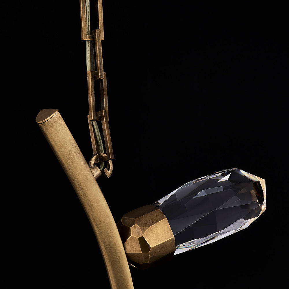 Bilancia LED Chandelier in Detail.