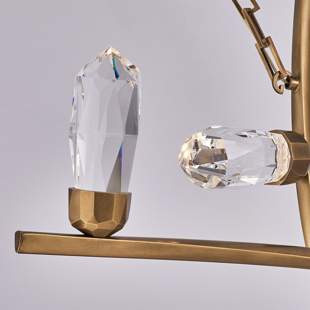 Bilancia LED Chandelier in Detail.