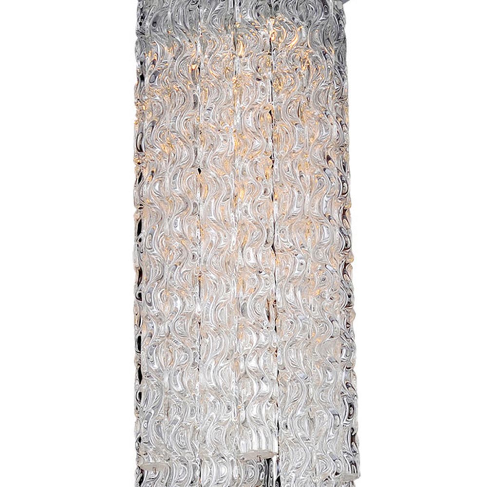 Botticelli Semi Flush Convertible Pendant Light in Detail.