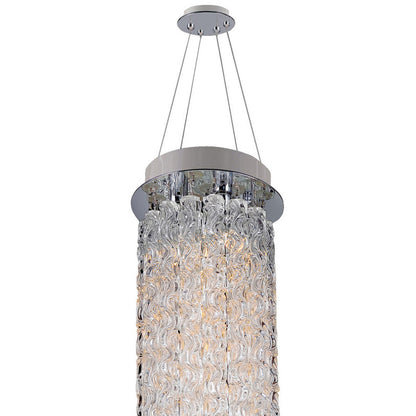 Botticelli Semi Flush Convertible Pendant Light in Detail.