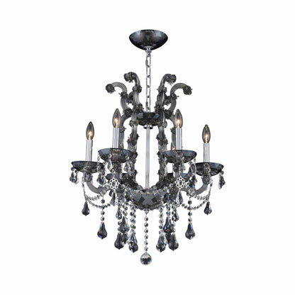 Brahms Chandelier in Clear (6-Light).
