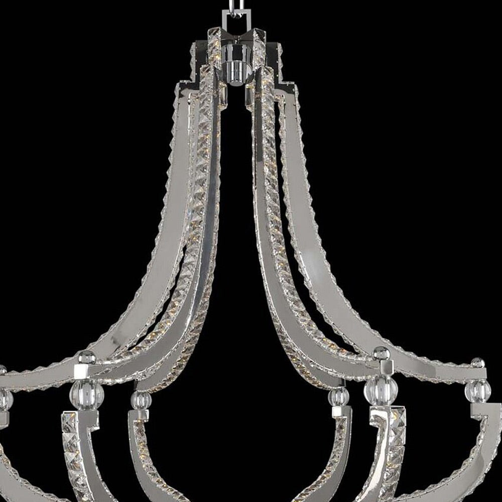 Cambria LED Chandelier in Detail.