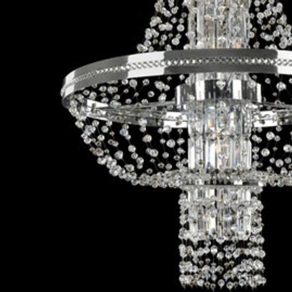Capri Chandelier in Detail.