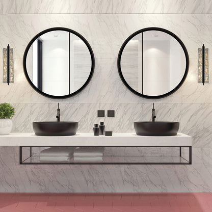 Capuccio LED Wall Light in bathroom.