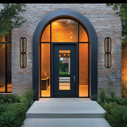 Carato Outdoor LED Wall Light in Outside Area.