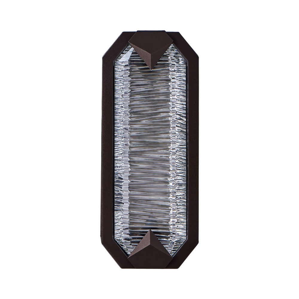 Carato Outdoor Single LED Wall Light.