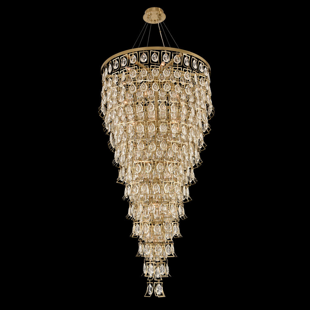 Carmella Foyer Chandelier in Detail.