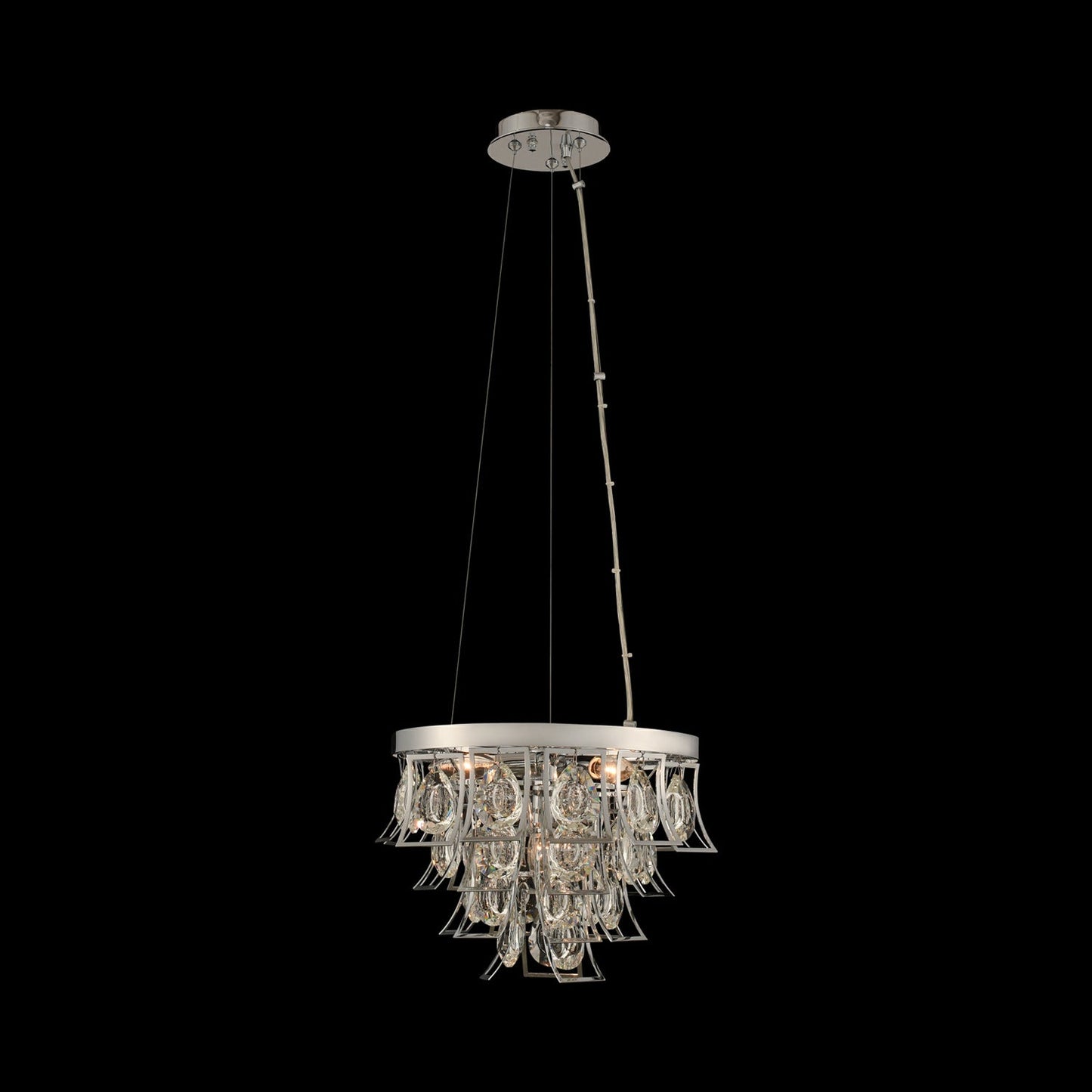 Carmella Pendant Light in Chrome.