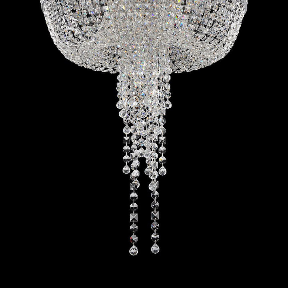Cascata Chandelier in Detail.