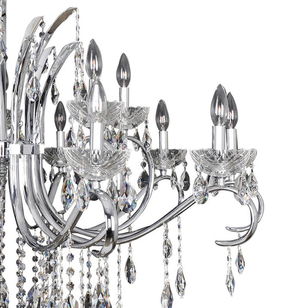 Catalani Multi Light Chandelier in Detail.
