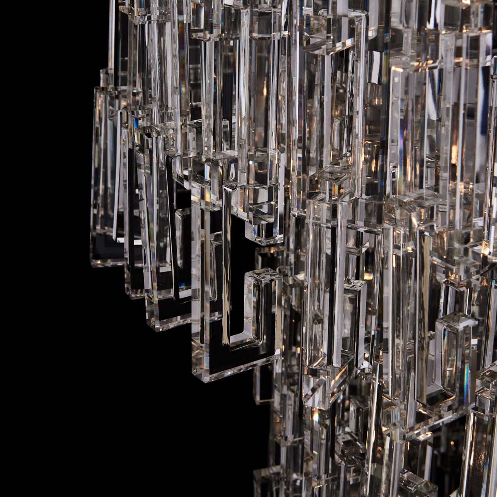 Catene Foyer Chandelier in Detail.