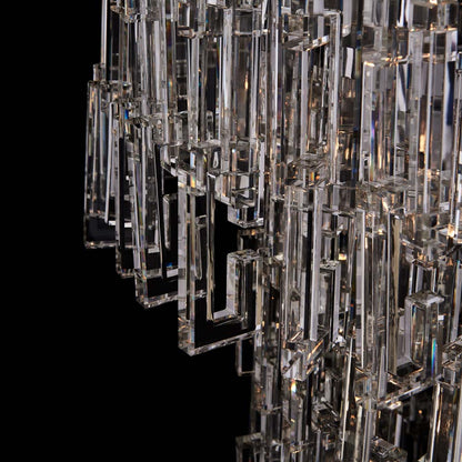Catene Foyer Chandelier in Detail.