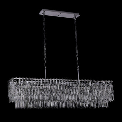 Catene Linear Pendant Light in Detail.