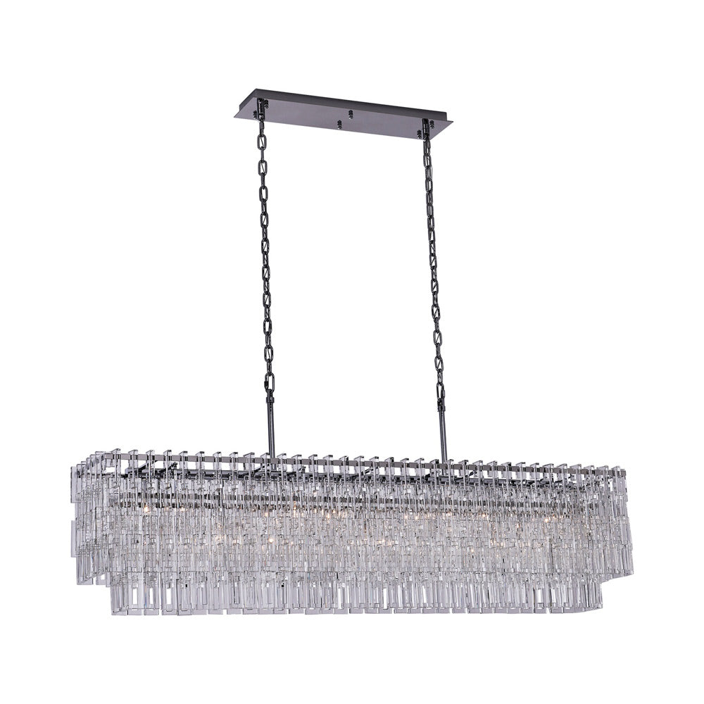 Catene Linear Pendant Light in Detail.