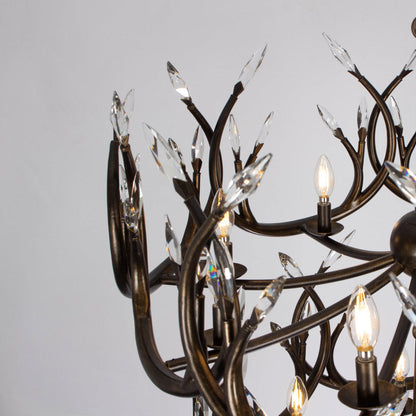 Chalet Chandelier in Detail.