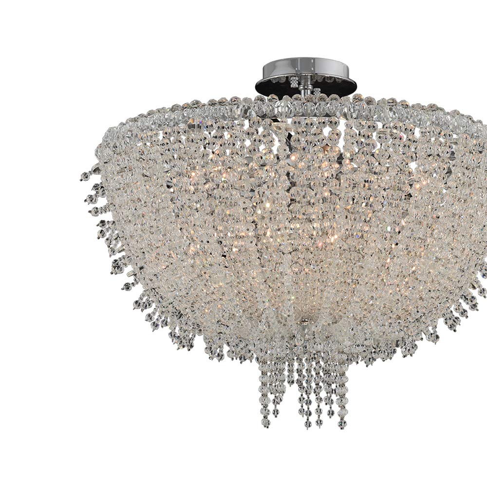 Cielo Semi Flush Mount Ceiling Light in Detail.