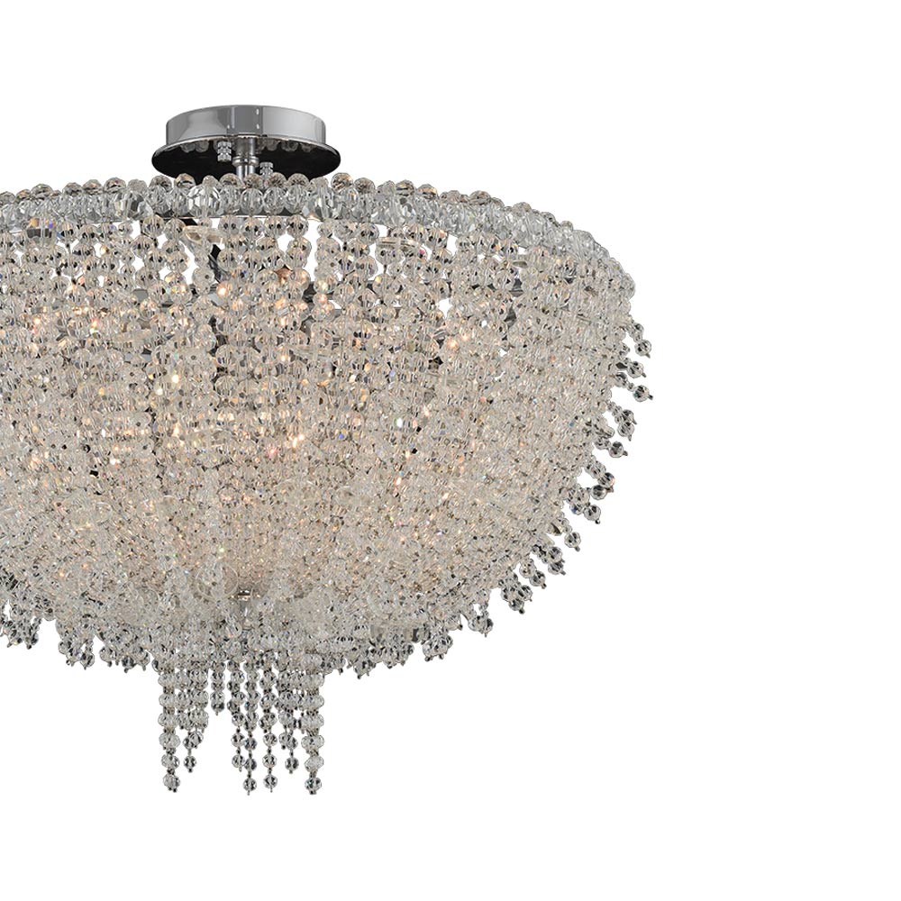 Cielo Semi Flush Mount Ceiling Light in Detail.
