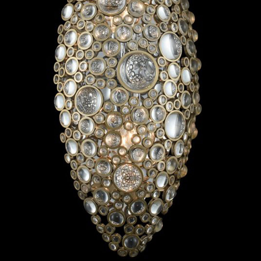 Ciottolo Vertical Wall Light in Detail.