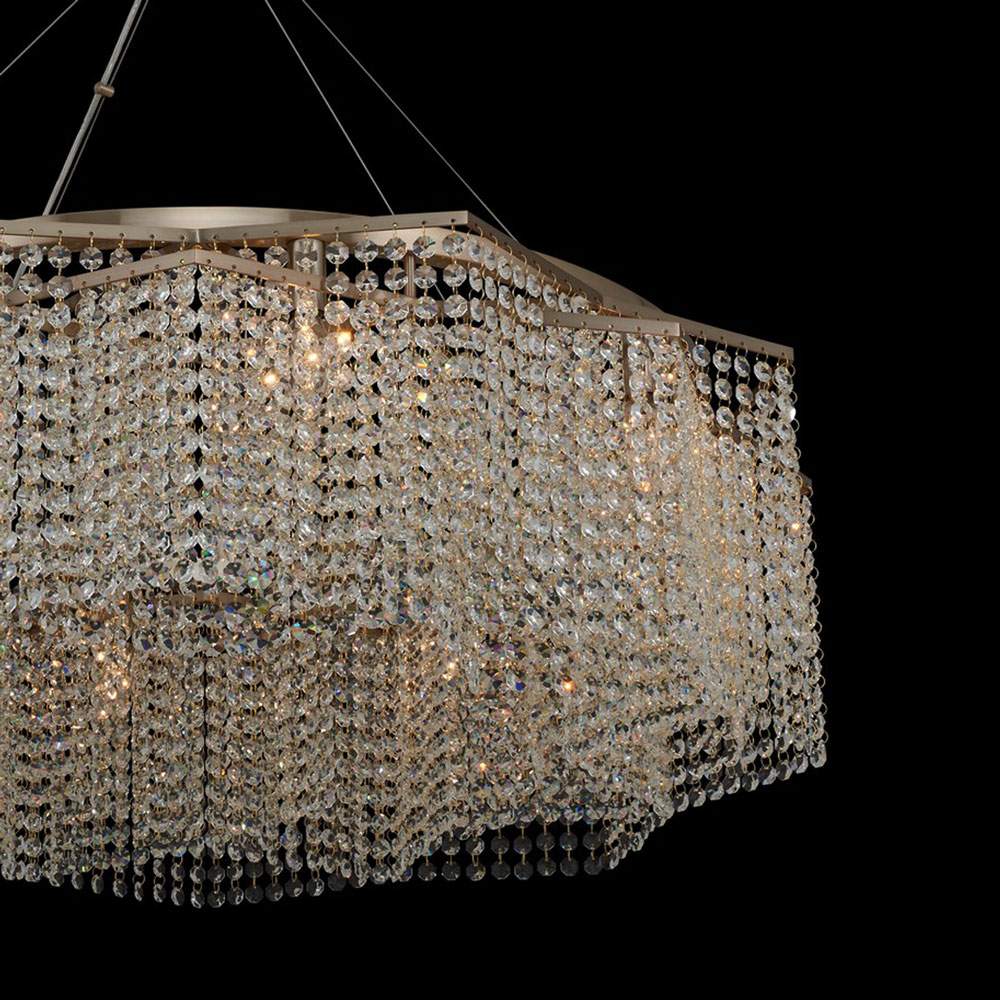 Cometa Chandelier in Detail.