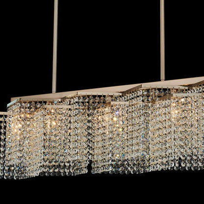 Cometa Linear Pendant Light in Detail.