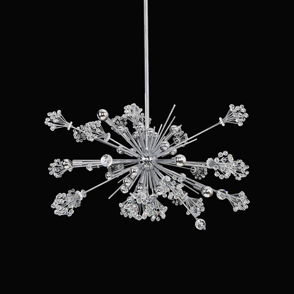 Constellation Chandelier in Chrome (36-Inch).