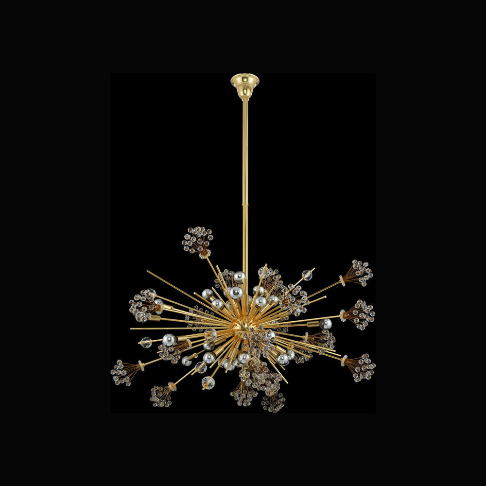 Constellation Chandelier in Gold (36-Inch).