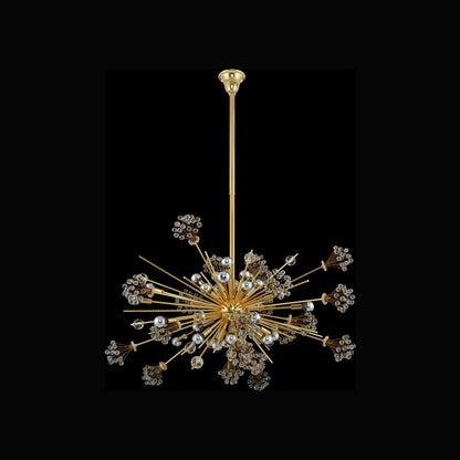 Constellation Chandelier in Gold (36-Inch).