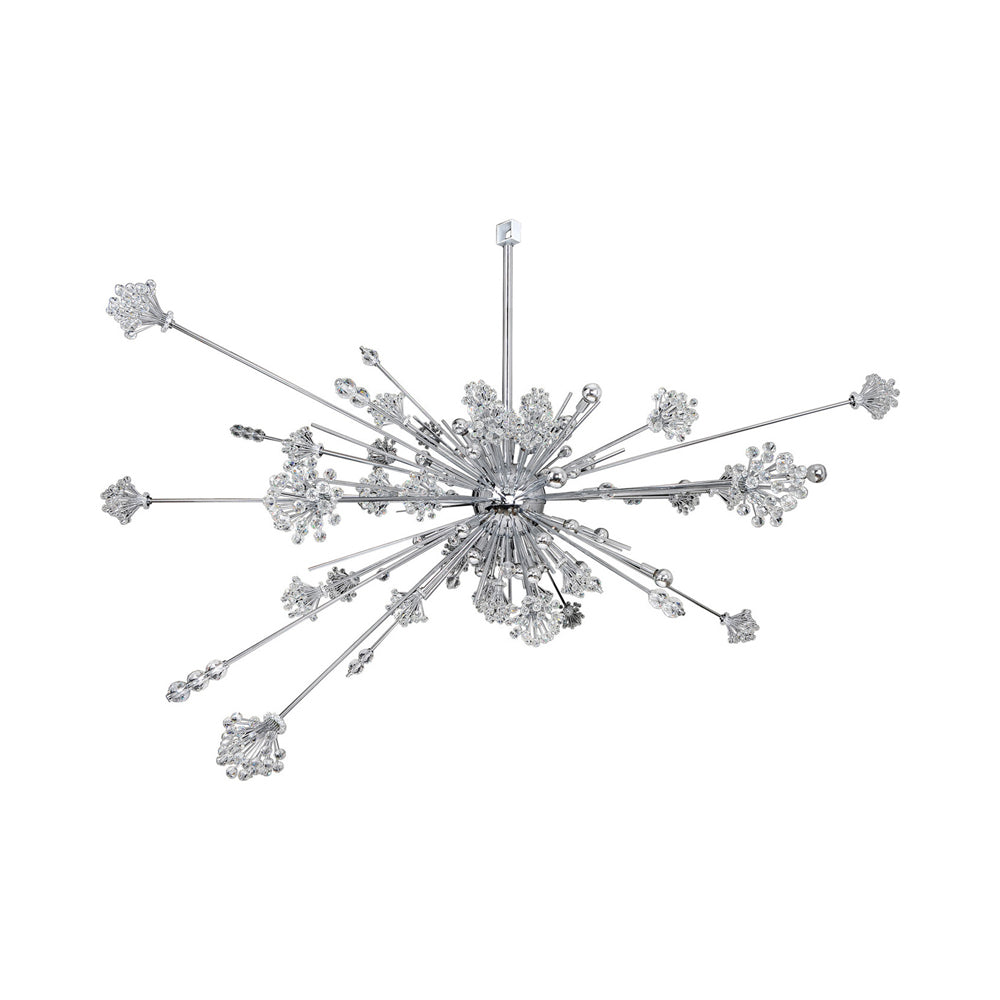Constellation Chandelier in Chrome (92-Inch).