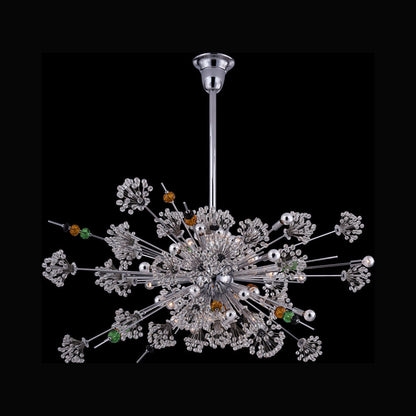 Constellation Colorata Chandelier in Chrome (60-Inch).