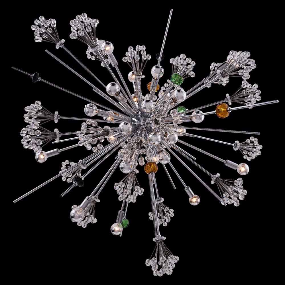 Constellation Colorata Chandelier in Detail.