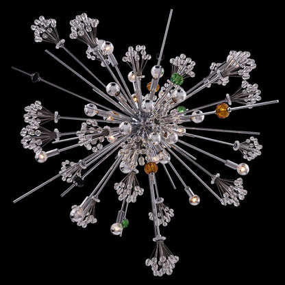 Constellation Colorata Chandelier in Detail.