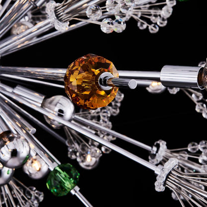 Constellation Colorata Chandelier in Detail.