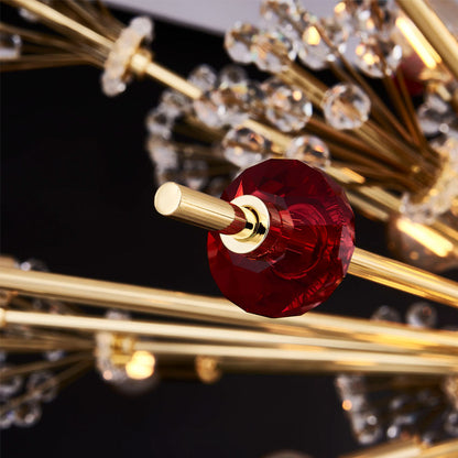 Constellation Colorata Chandelier in Detail.